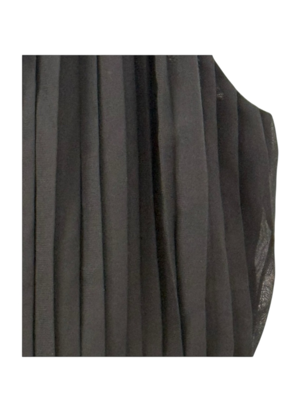 new Boston Proper 𖣴 Pleated Midi Handkerchief Hem Cocktail Dress 𖣴 Black 12 - Picture 10 of 16